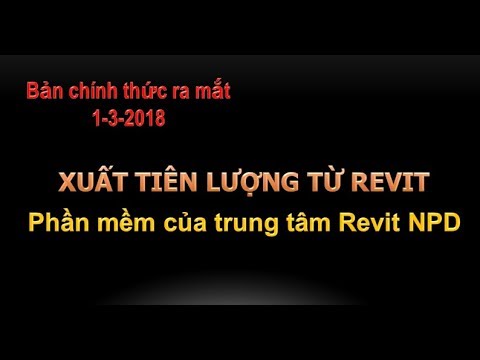 Đăng ký tài khoản rồi xuất khối lượng từ Revit bằng 1 click chuột