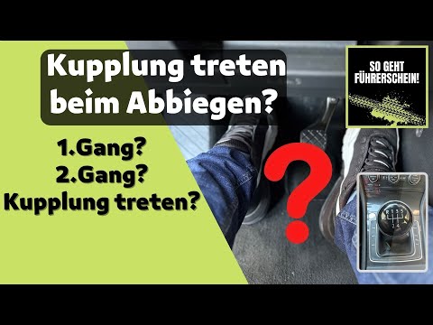 Turning with the clutch depressed? Here's how you decide when it's possible! - Driving licence