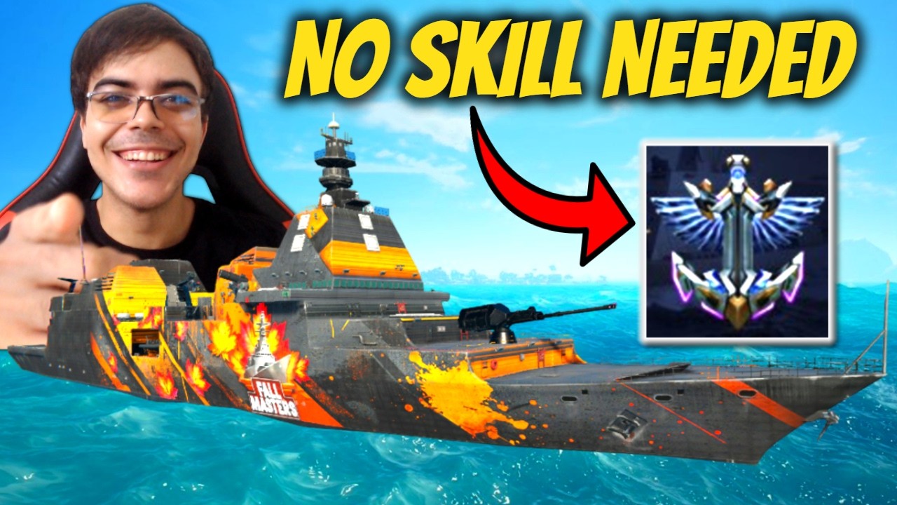 This Warship Will Make You Reach Diamond 3 In 1 Day - Modern Warships