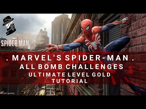 Spider-Man | All Bomb Challenges Tutorial | Ultimate Level Gold