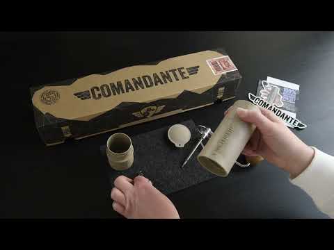 Wie baut man eine Comandante X25 Handmühle auseinander oder wieder zusammen - Video Guide