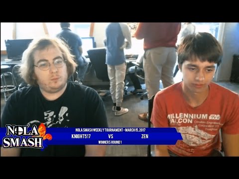 NOLA Smash Weekly 3/15: Winners Round 1 - Knight517 vs Zen