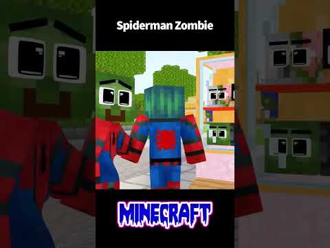 Zombie Girl Saves Poor Baby Zombie - Monster School Minecraft Animation #shorts