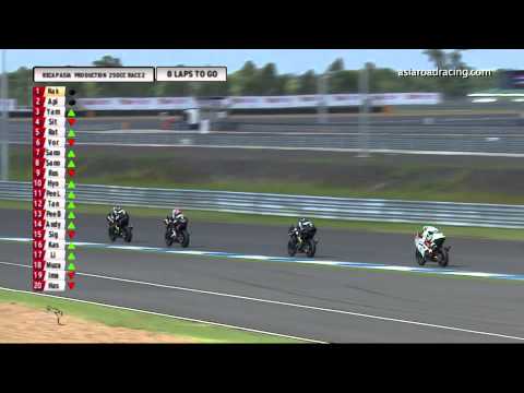 2015 ARRC Buriram - Asia Production 250cc Race 2 Highlights
