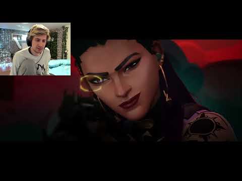 XQC react to SHATTERED // Episode 5: DIMENSION Cinematic - VALORANT