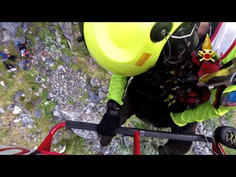 NOVATE MEZZOLA (SO) - SOCCORSI SEI BOY-SCOUT IN VAL CODERA