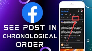How to Sort Your Facebook Feed in Chronological Order | See Most Recent Posts On Facebook