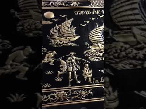 phun 2k gia cố lớp bảo vệ cho tranh sáng óng ánh