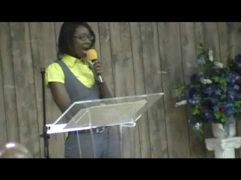 Young Lady Evangelist/Prophetess Martinequa Wilks~On Fire For Jesus!