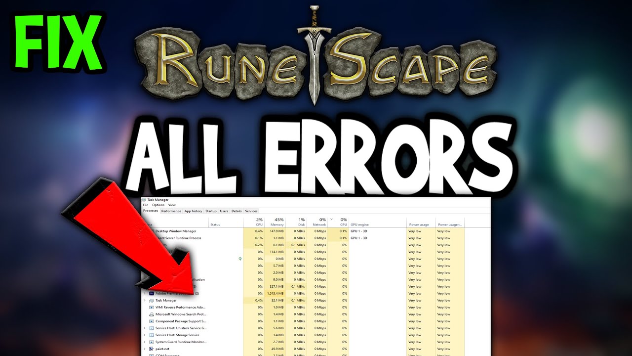 Runescape – How to Fix All Errors – Complete Tutorial