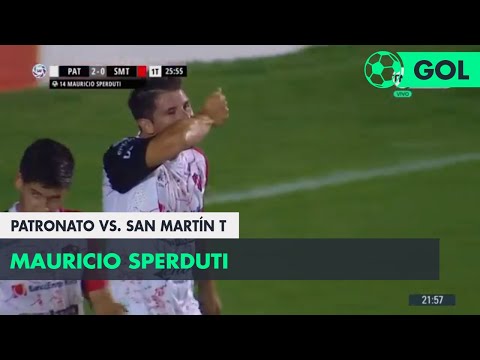 Mauricio Sperduti (2-0) Patronato vs San Martín T | Fecha 12 - Superliga Argentina 2018/2019