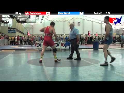 Kyle Crutchmer vs. Ryan Ward at 2013 ASICS University Nationals - FS