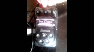 Video thumbnail for Ibanez Bass Chorus BC5 - Test by Fabio Fulini by Fabio Fulini