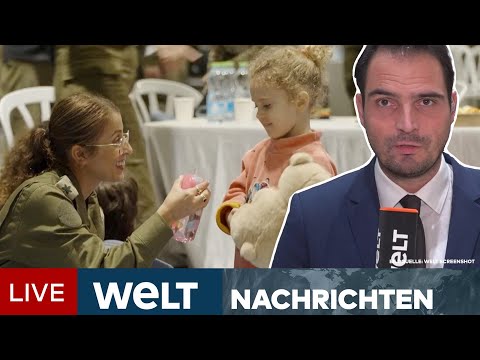 ISRAEL IM KRIEG: Hochspannung - Noch hält Hamas Wort und entlässt einige Geiseln I WELT Newsstream