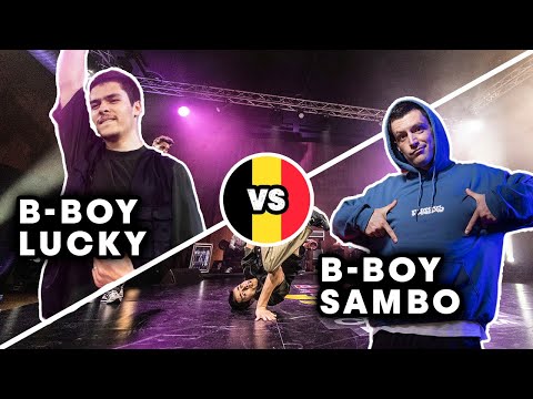 B-Boy Lucky vs. B-Boy Sambo | Red Bull BC One Cypher Belgium 2021