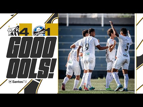 SANTOS 4 x 1 GRÊMIO | GOLS | BRASILEIRO SUB-20 (11/06/24)