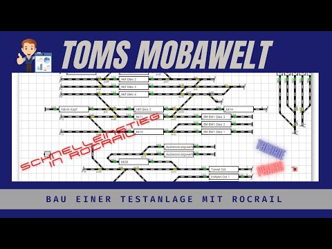 Tom's Moba World - Building a Small Test Layout. Including a Quick Start Guide with Rocrail. Part 1