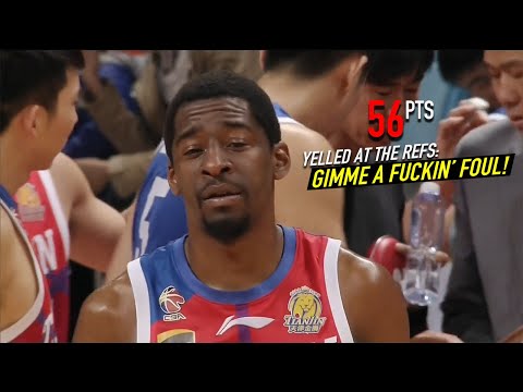 Jordan Crawford 56 Pts Full Highlights vs 浙江稠州银行金牛 (22.01.16) 8 Threes! [1080p]