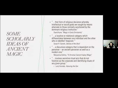 "Magic in Early Christianity," by Shaily Patel