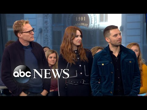 download lagu mp3 mp4 Karen Gillan Sebastian Stan, download lagu Karen Gillan Sebastian Stan gratis, unduh video klip Karen Gillan Sebastian Stan