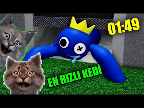 DÜNYA REKORU 😱😱😱 - Rainbow Friends i En Hızlı Bitiren Kişi Oldum / Roblox Speed Run @gaffur.huhuuu