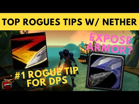 THE #1 ROGUE DPS TIP, EXPOSE ARMOR & SPEEDRUNNING TIPS WITH NETHER - Top Rogue Podcast - Classic WoW