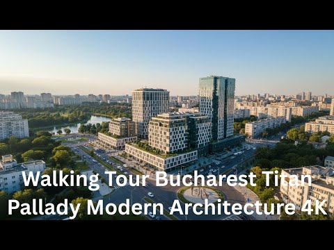 Tur pietonal București Titan Pallady Wet, o bijuterie ascunsă a arhitecturii moderne 4K