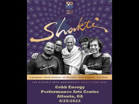 Shakti @ the Cobb Energy Performing Arts Center, Atlanta, GA on 8/25/2023 (Live Full Show)