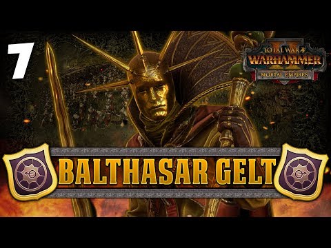 THE VAMPIRE WAR! Total War: Warhammer 2 - Golden Order Campaign - Balthasar Gelt #7