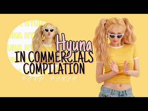 HyunA IN COMMERCIALS COMPILATION | CFS