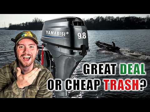 Putting my $800 Knockoff Yamaha Outboard to the Test! (4 Stroke)