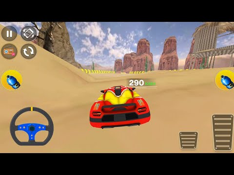 Formula Car Stunt 3D - New Red Sport Card Unlocked - Extreme Gt Truck Mode - Android Gameplay