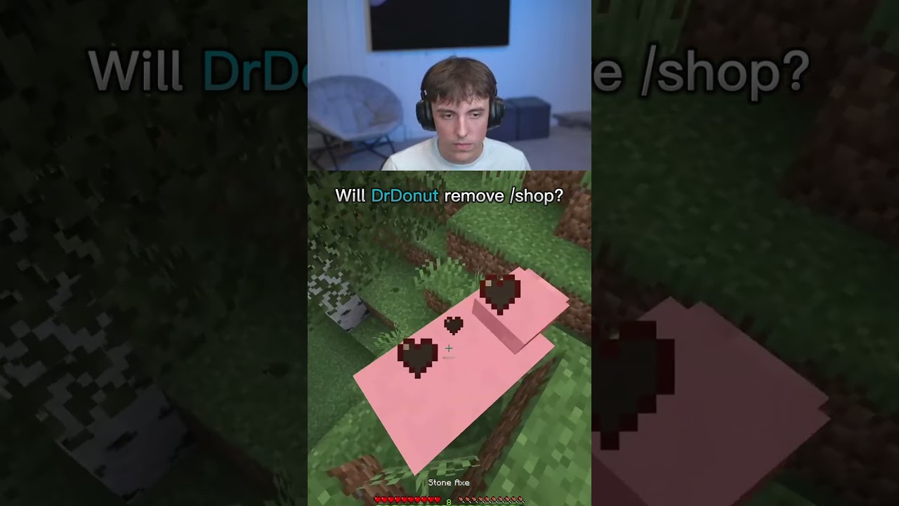 Will DrDonut remove /shop? #donutsmp #drdonut
