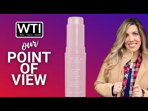 TULA Skin Care Rose Glow Eye Balm - WTI product video review