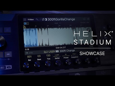Helix Stadium Showcase 엔진으로 짜는 백킹 트랙 공연 자동화