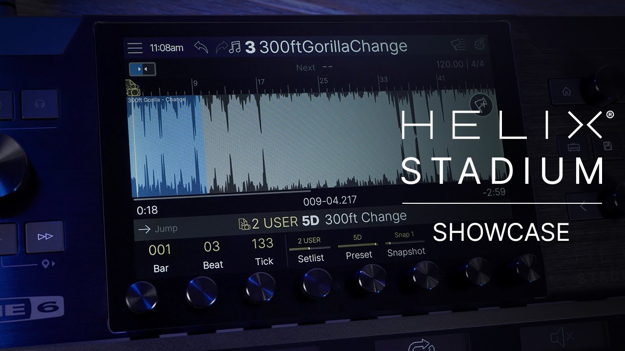 Line 6 Helix Stadium | Stadium Tour | Showcase - YouTube