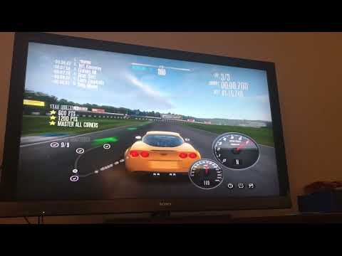 Need For Speed Shift PS3 Corvette Z06 Race At Donington National 3:54.946 