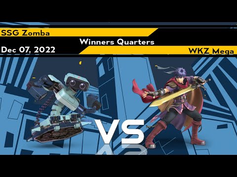 [Smash Ultimate] SSG  Zomba vs WKZ  Mega - Xeno270 (W.Quarters)