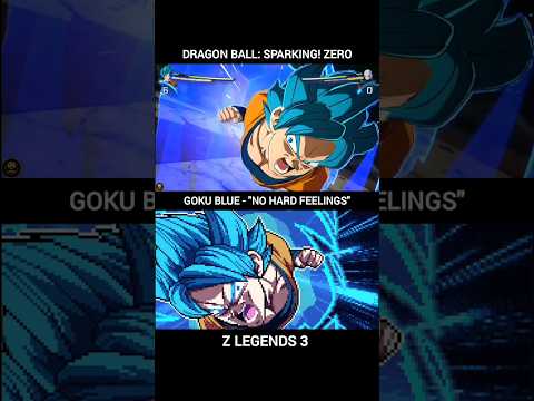 GOKU BLUE - "NO HARD FEELINGS" | SPARKING! ZERO VS Z LEGENDS 3