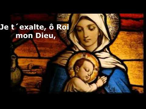 je t'exalte o roi mon dieu