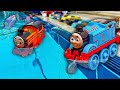 Looking For Thomas Friends Toys Thomas The Train Friends Swimming In The Pool