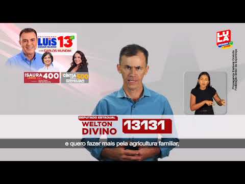 Welton Divino 1️⃣3️⃣1️⃣3️⃣1️⃣ Deputado Estadual