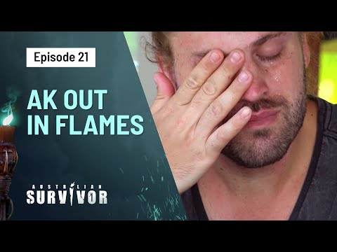 AK Goes Out In Flames But Is At Peace | Australian Survivor 2020 | Channel 10