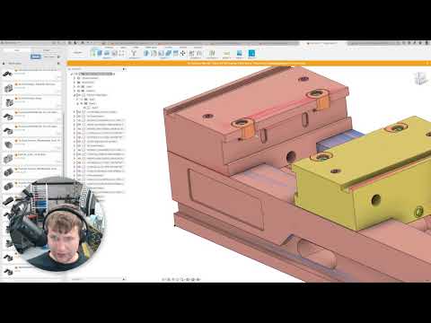 Machine Simulation from Scratch in Fusion 360 with Parametric Workholding and Transferring Stock