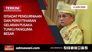 Download lagu [LANGSUNG] Istiadat Pengurniaan dan Perisytiharan Gelaran Pusaka Tunku Panglima Besar | 11 Jun 2026 mp3