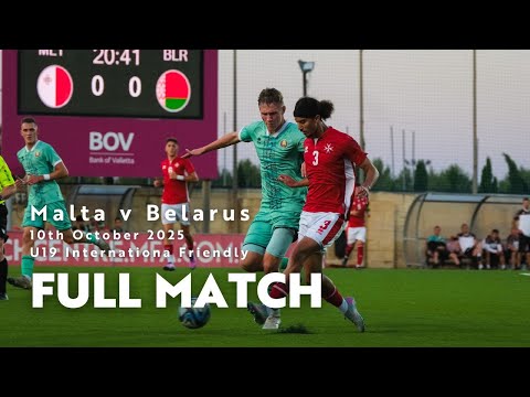 Malta U19 vs Belarus U19