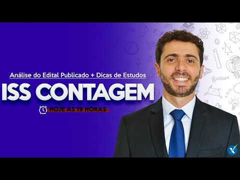 ISS CONTAGEM | Análise do Edital - Prof. Bruno Bezerra