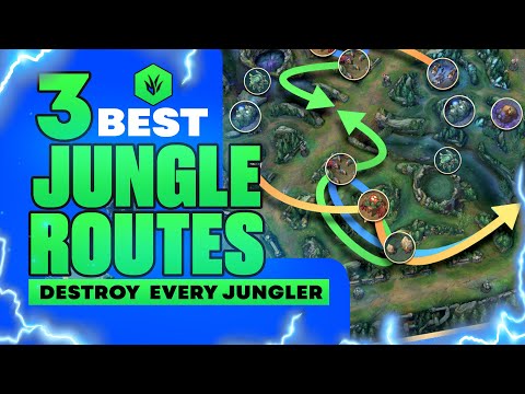 New BEST Jungle Routes & Clears To Win EVERY Early Game! 🔃 (How to get jungle tempo!)