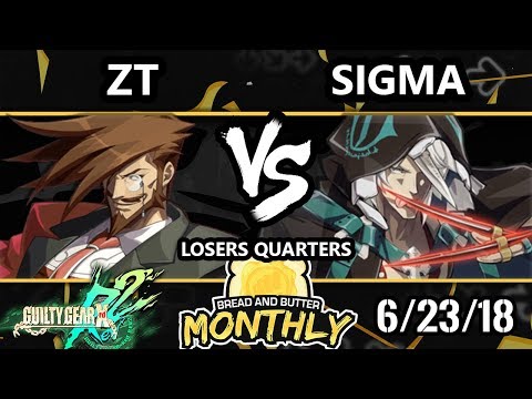 BnB 3 GGXRD2 - ZT (Slayer) Vs. Sigma (Raven) - Guilty Gear XRD Rev 2 Losers Quarters