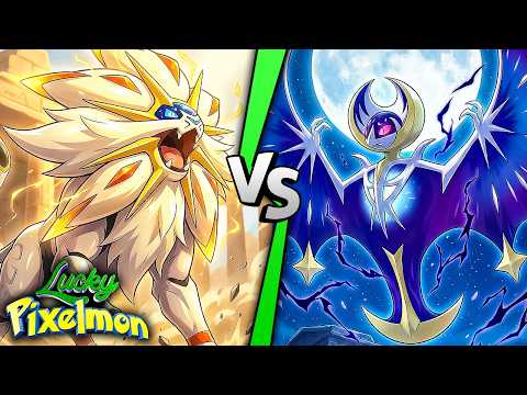 LUCKY PIXELMON | SOLGALEO vs LUNALA from MINECRAFT
